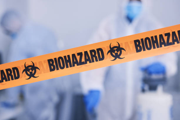 Professional Biohazard technician working in Locust Grove, GA